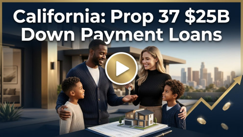California: Prop 37 $25B Down Payment Loans